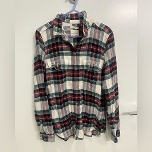 American Eagle women’s classic button up size large